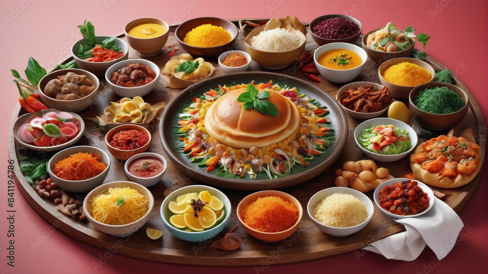 Culinary Adventures: Exploring the diverse flavors and culinary traditions from around the world, where every dish tells a story of culture and creativity, Generative AI