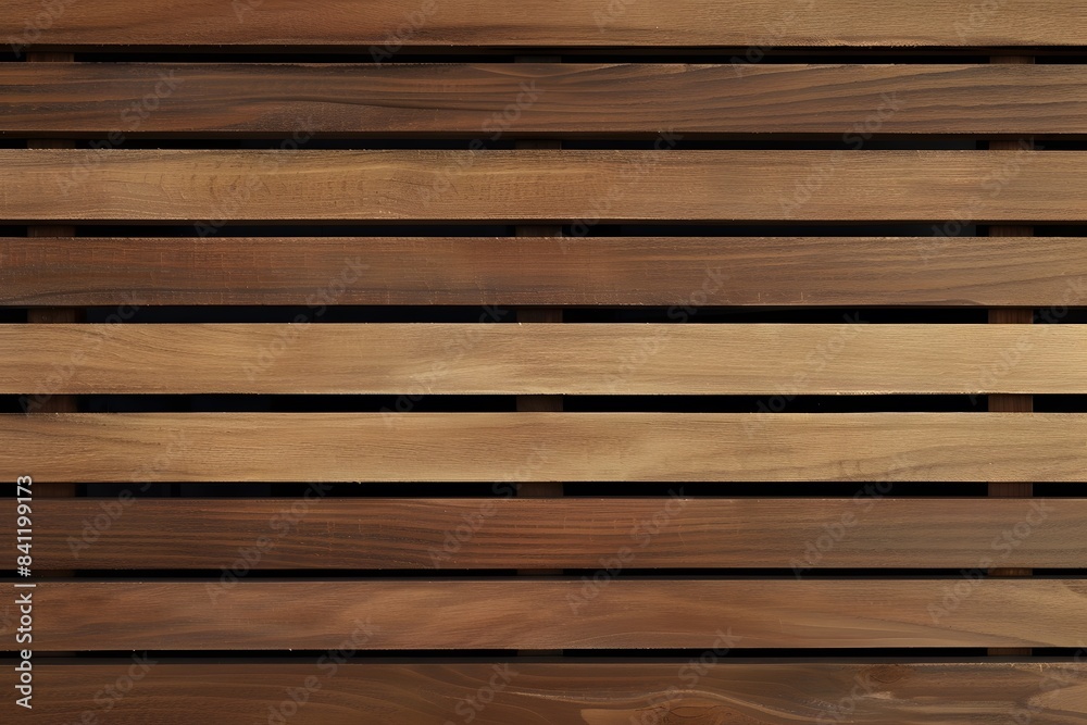 Fototapeta premium Photorealistic Wooden Wall Slat Texture