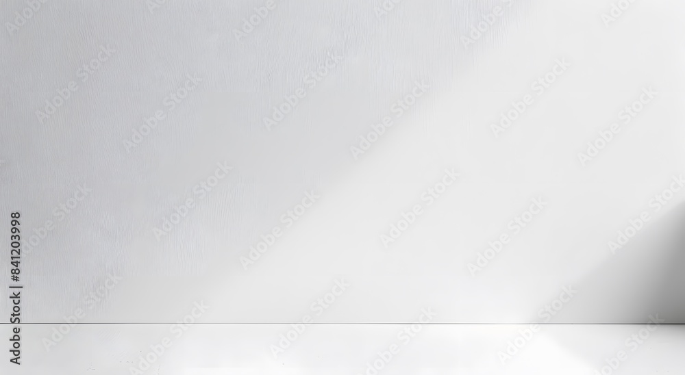 Minimalist White Wall Background with Subtle Light Minimalist White Wall Background with Subtle Light