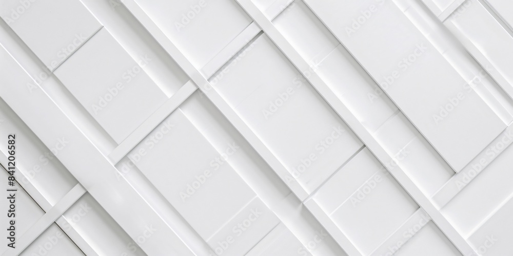 Abstract White Minimalist Geometric Pattern Background Abstract White Minimalist Geometric Pattern Background