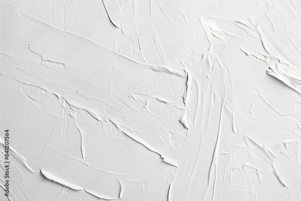 Obraz premium White Minimalist Painted Wall Texture