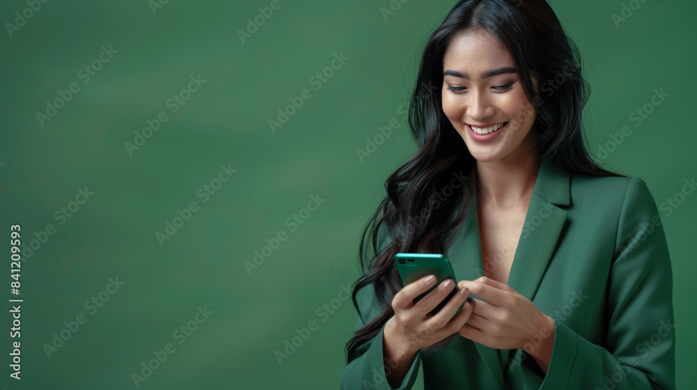 The Woman in Green Blazer The Woman in Green Blazer