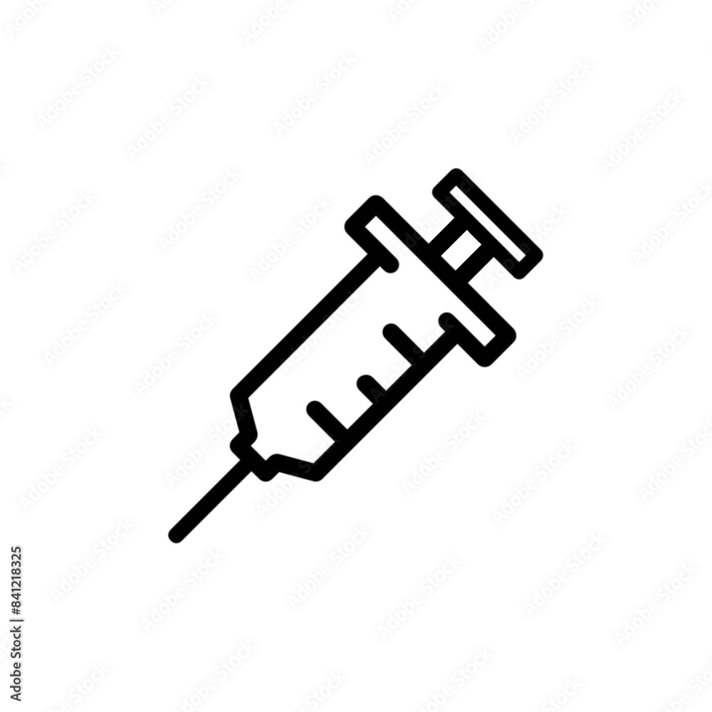 Injection icon with simple and modern design Injection icon with simple and modern design