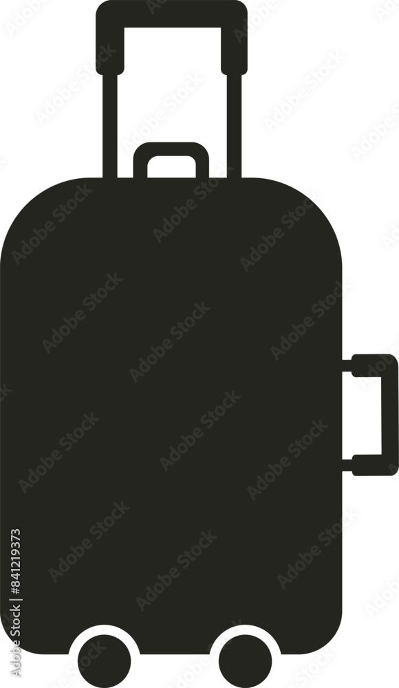 Obraz premium Travel bag vector: Compact, durable, versatile. Designed for seamless travel, with ample storage and sleek design. Ideal for any journey.