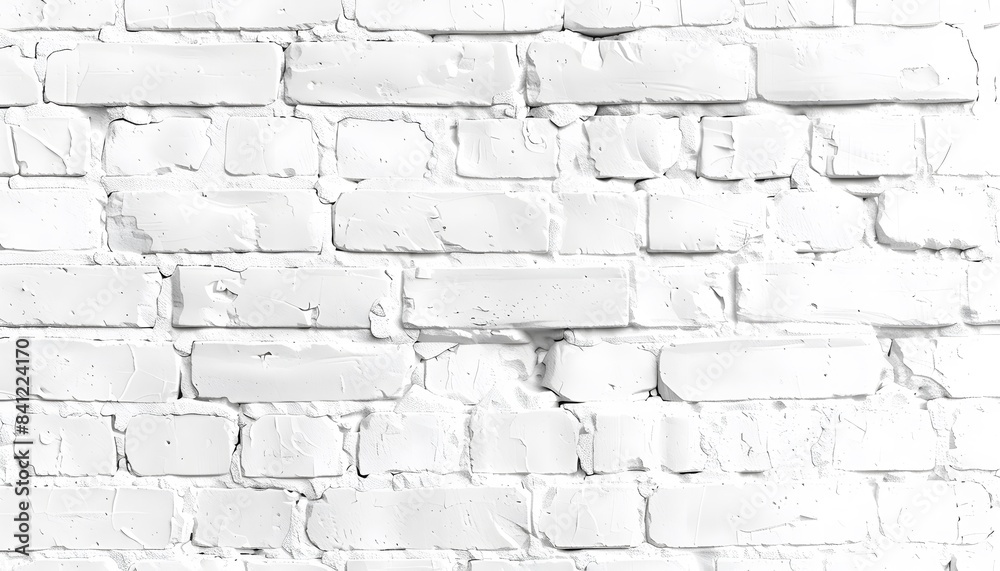 White Brick Wall Texture Seamless Pattern Background White Brick Wall Texture Seamless Pattern Background