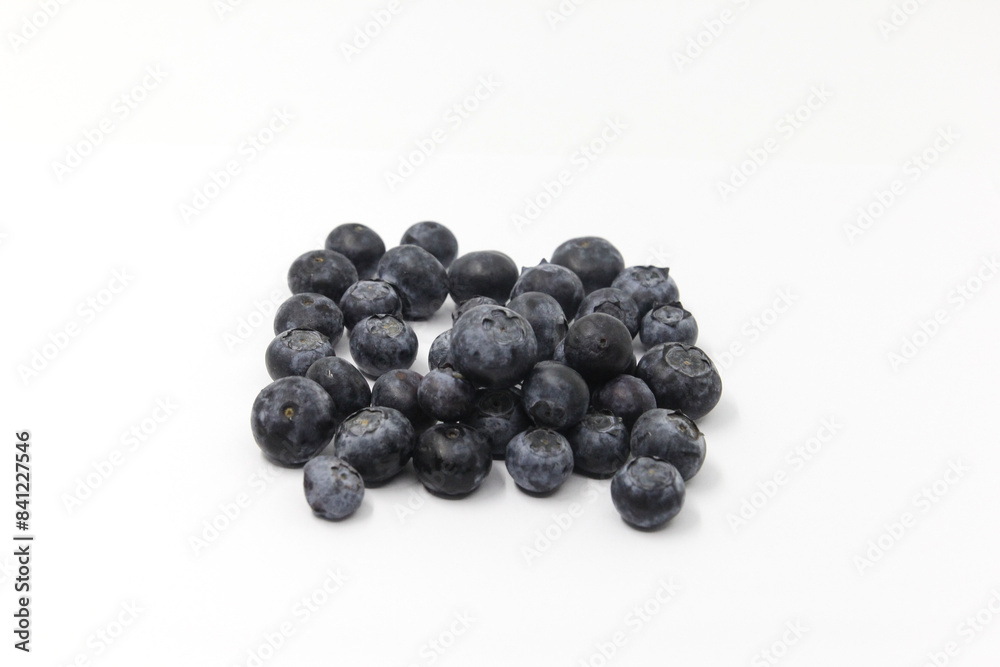 blueberry fruit with white background blueberry fruit with white background