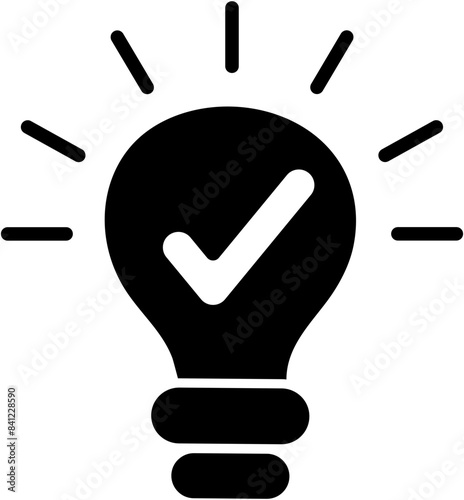 Good idea, quick tip modern simple flat icon symbol