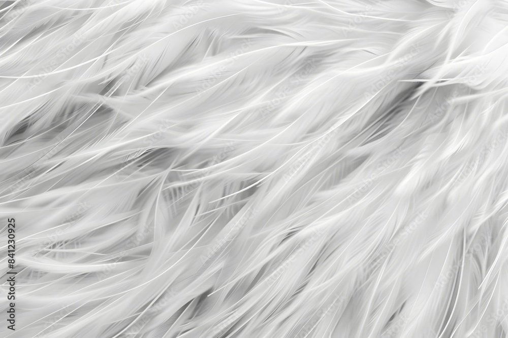 White Feather Texture Background - Soft & Fluffy White Feather Texture Background - Soft & Fluffy