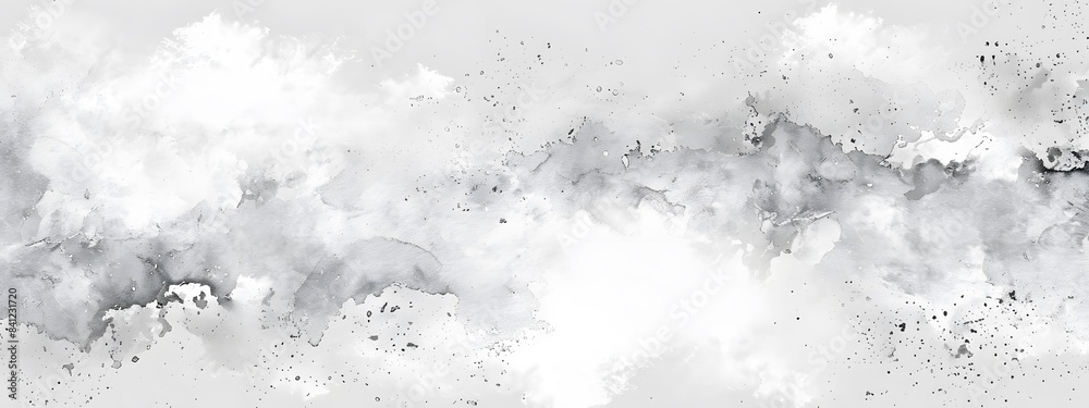 Abstract Watercolor Background with Gray Smudges Abstract Watercolor Background with Gray Smudges