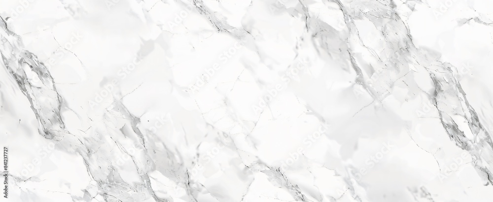 Clean White Marble Texture Background