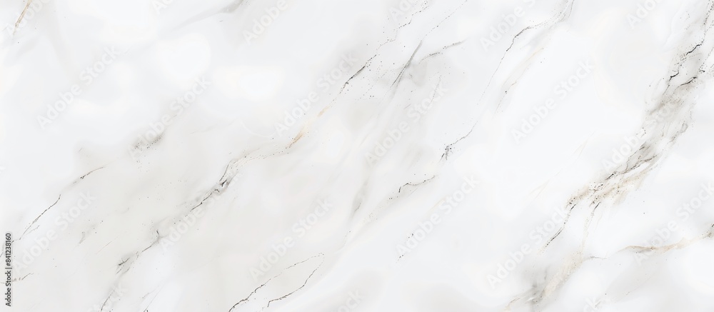 Obraz premium White Marble Texture Seamless Pattern Kitchen Bathroom