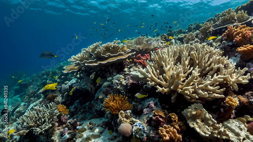 coral reefs  such as climate change