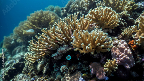 coral reefs, such as climate change