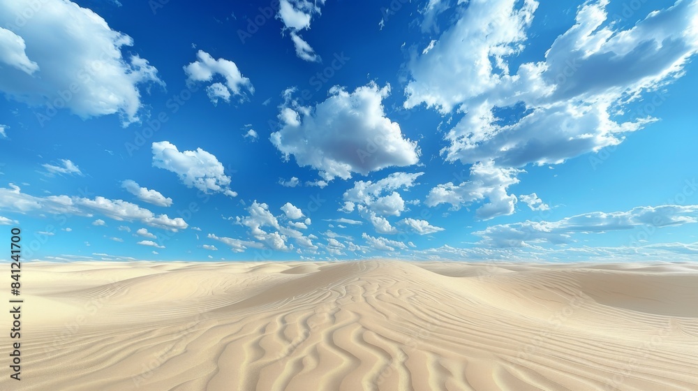 Naklejka premium white sand dunes