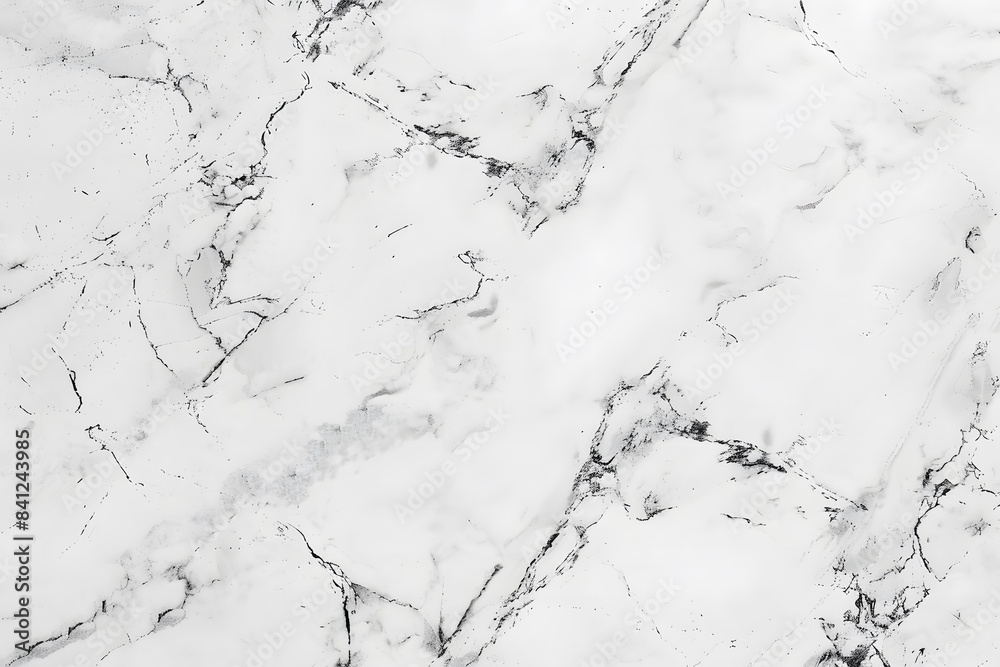 Obraz premium White Marble Texture Background - Realistic Photography