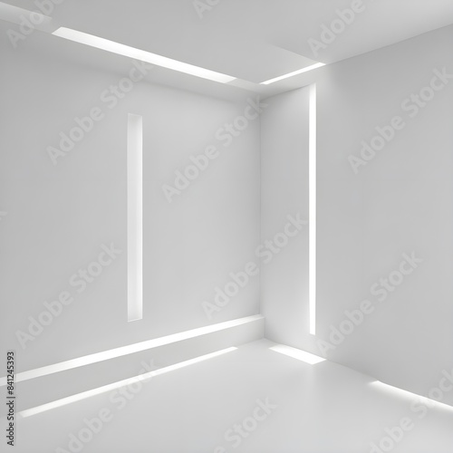 3D Light White close up Background photo