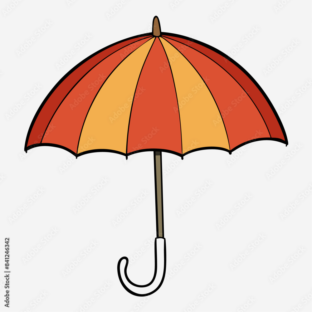 Umbrella cartoon vector clipart Illustration Umbrella cartoon vector clipart Illustration