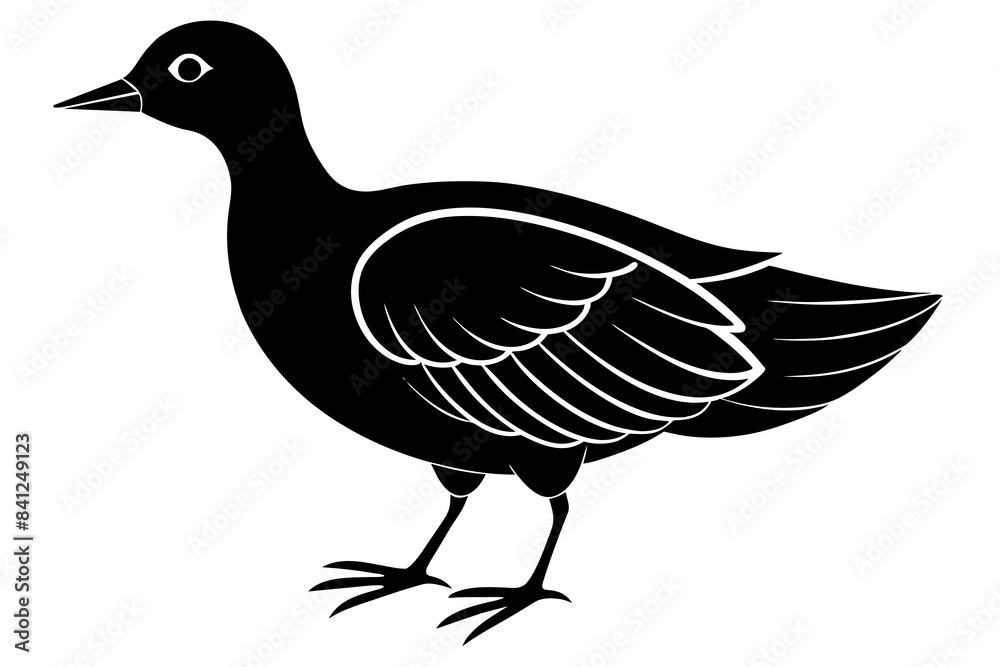 migratory bird silhouette vector illustration migratory bird silhouette vector illustration