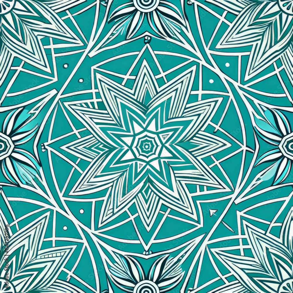 Seamless pattern of abstract line art featuring delicate, continuous lines that form simple, elegant shapes or figures, Generative AI Seamless pattern of abstract line art featuring delicate, continuous lines that form simple, elegant shapes or figures, Generative AI