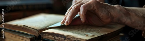 Carefully Placing a Treasur...
