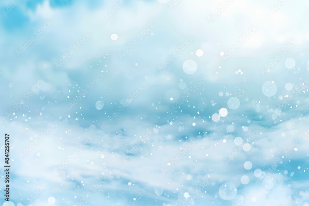 Abstract Watercolor Sky Background with Blurred Edges Abstract Watercolor Sky Background with Blurred Edges