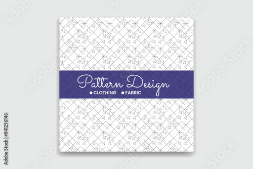 floral pattern design template
