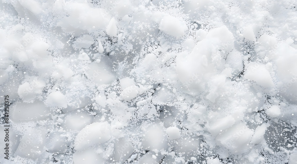 White Snow Texture Background With Gray Spots White Snow Texture Background With Gray Spots
