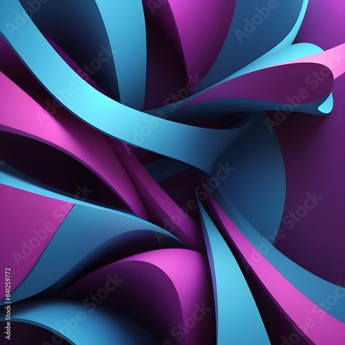 Beautiful abstract 3D Design Background
 photo