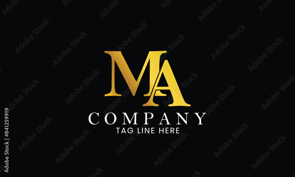 MA Logo, Branding logo, letter logo, clothing logo MA Logo, Branding logo, letter logo, clothing logo