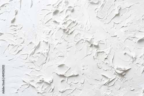 White Textured Wall Background - Copy Space