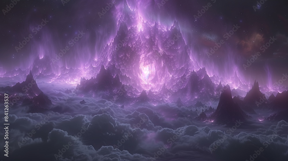 Fototapeta premium violett creative sound background