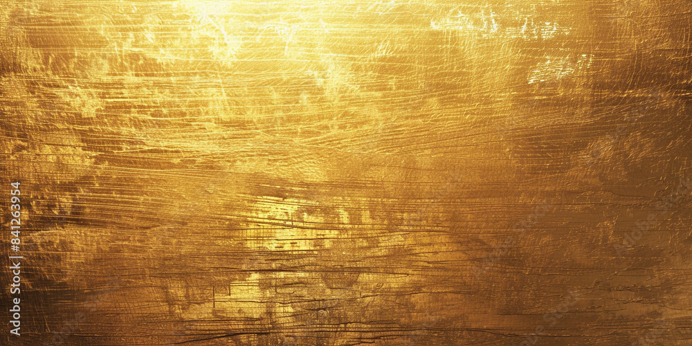 Fototapeta premium golden color Grainy gradient background.