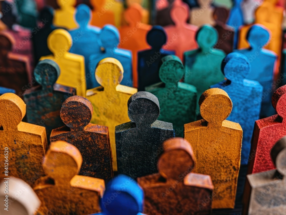 Obraz premium Diversity, equity, inclusion and belonging concept. DEIB. DEI