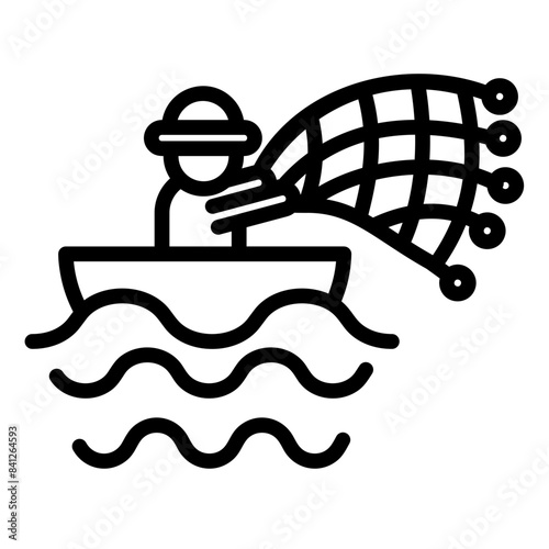 Cast Net Icon
