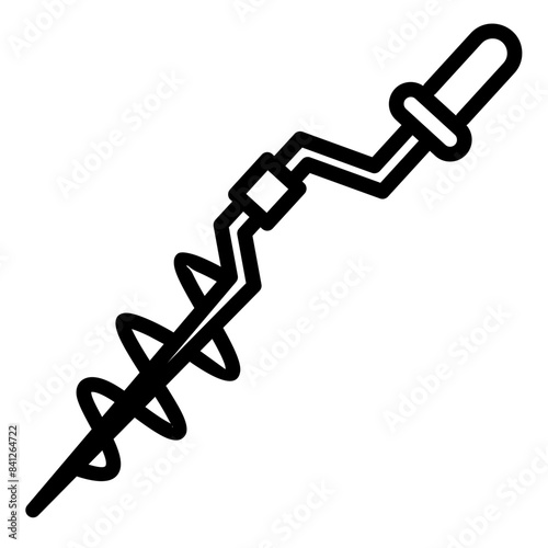 Ice Auger Icon