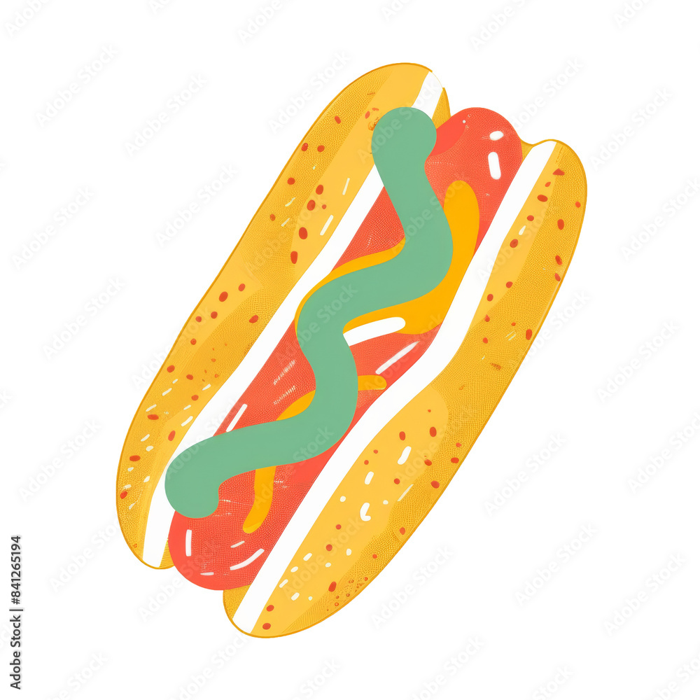 hotdog illustration, png vector element, for food scheme design, hotdog day hotdog illustration, png vector element, for food scheme design, hotdog day