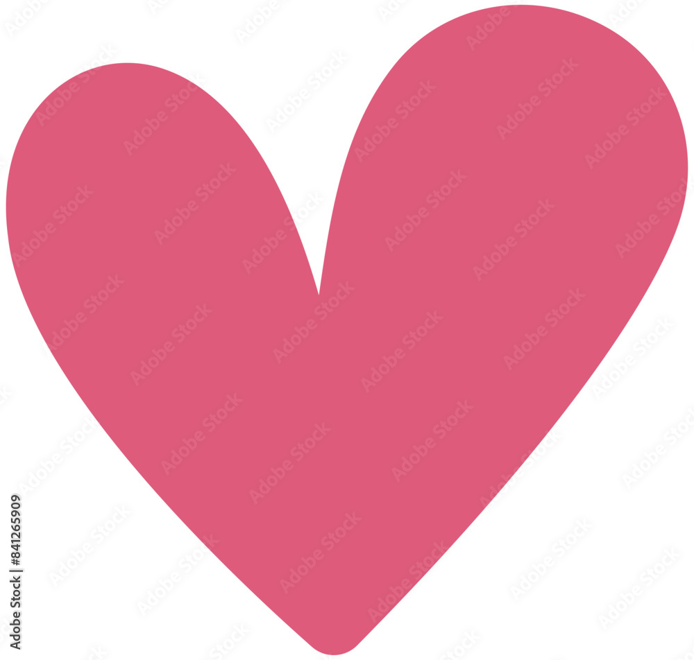 Symbol of love icon flat style design isolated on white background. Symbol of love icon flat style design isolated on white background.