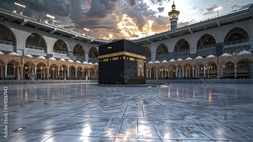 Kaaba in Mecca Saudi Arabia. photo