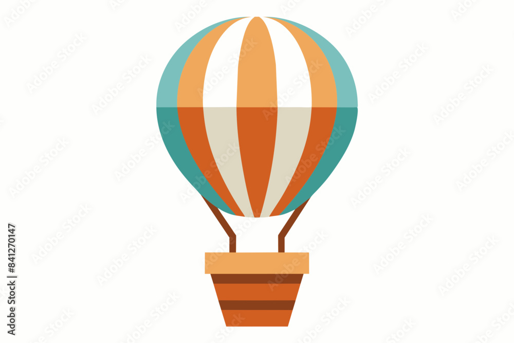 hot air balloon vector illustration hot air balloon vector illustration