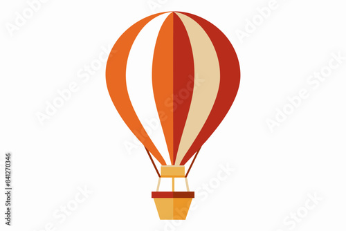 hot air balloon vector illustration