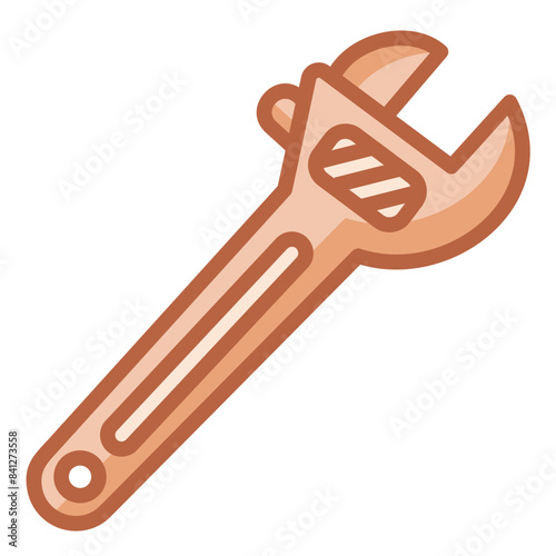 Adjustable Wrench Icon