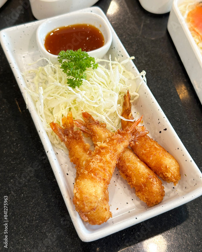 Fotografie Fried Shrimp Tempura
