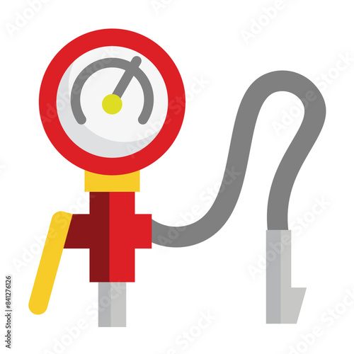 Tire Pressure Gauge Icon