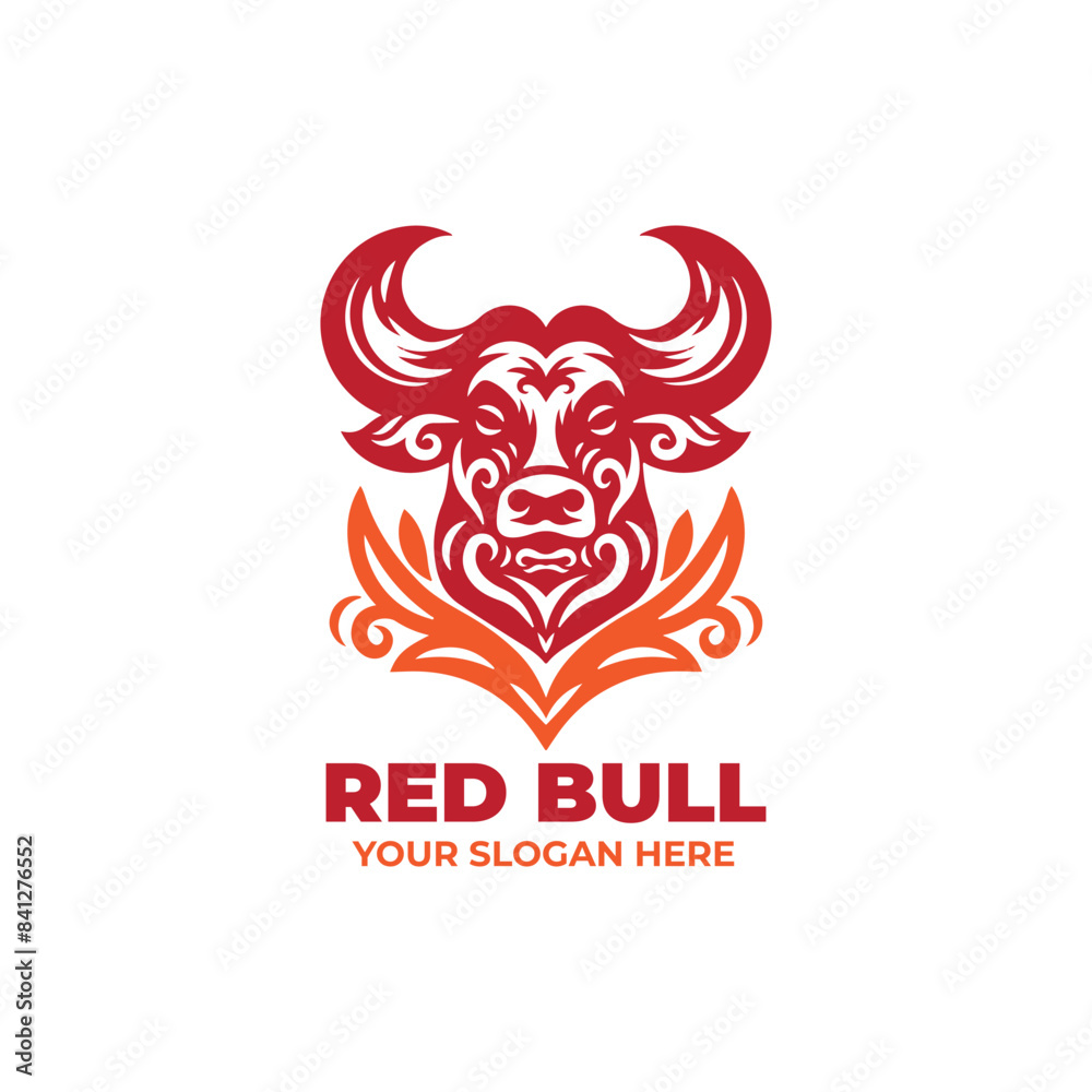 Red Bull Monogram Logo Design Red Bull Monogram Logo Design