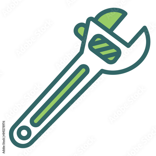 Adjustable Wrench Icon