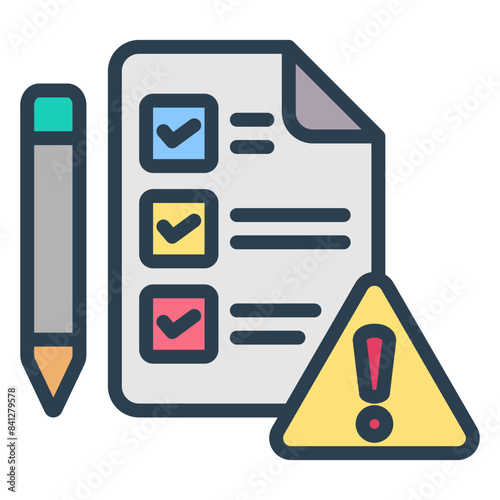 Risk Assessment Icon