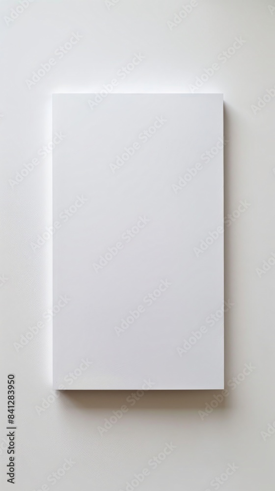 Blank white PVC sign ready for customization or decoration option Blank white PVC sign ready for customization or decoration option