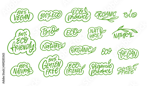 Purchase environmentally friendly labels for natural items to support sustainability