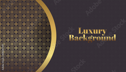 Φωτογραφία Islamic Arabic Arabesque Ornament Border Luxury Abstract White Background with C