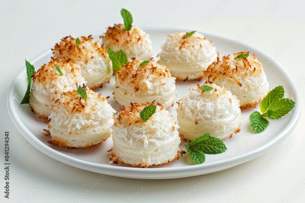 Scrumptious Coconut Macaroons with a Hint of Paradise Scrumptious Coconut Macaroons with a Hint of Paradise